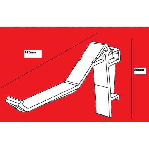 UltraFrame Gutter Bracket (MGBB001) (Pack of 5)